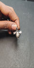 Pure Silver Antique Honey Bhee Pendant 5.25G By Mahita Collections